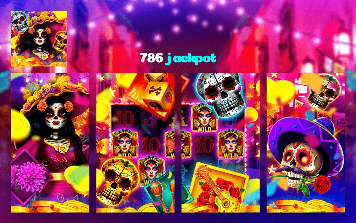 786 jackpot casino presented on mobile device in Pakistan with slots and live games